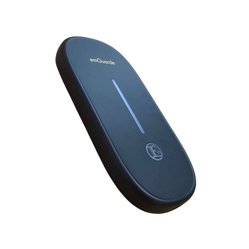 The new portable emGuarde device in matte black